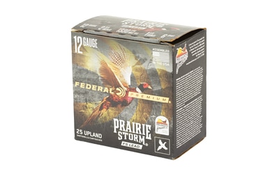 Federal Premium Prairie Storm FS 12ga 2-3/4in 1-1/4oz #6 lead shotshells 25 count box