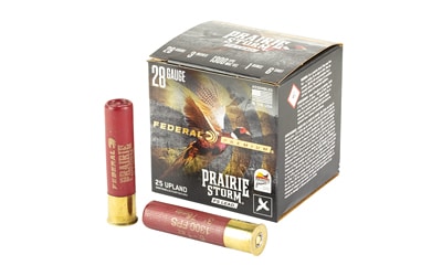 Federal Premium Prairie Storm FS Lead 28 Gauge 3in #6 shot shells - 25 per box