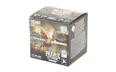 Federal Premium Prairie Storm FS Lead 28 Gauge 3in #6 shot shells - 25 per box