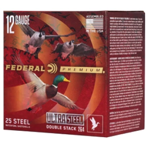Federal Premium Ultra Steel 12ga 3-inch shotshell box
