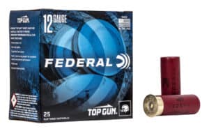 Federal Top Gun 12 Gauge 2-3/4 in #8 lead shot 1 oz 25-round box