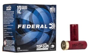 Federal Top Gun Sporting 12GA 2-3/4in 1 oz #8 shot 25rd box