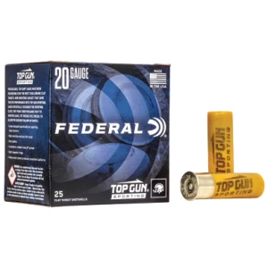Federal Top Gun Sporting 20 Gauge 2.75in 7/8 oz #8 Shot 25ct box