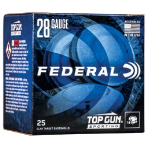 Federal Top Gun Sporting 28ga 2.75 in 3/4 oz #7.5 Shot 25 rd box