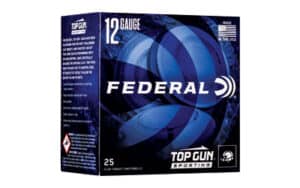 Federal Top Gun 12 Gauge 2.75in 1 oz #8 Shot 25 ct box