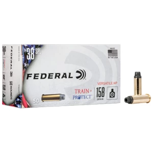 Federal Train + Protect .38 Special 158 gr VHP 50-count box