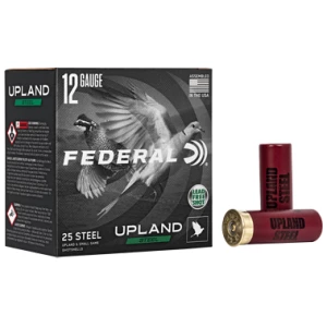 Federal Upland Steel 12 GA 2-3/4 in 1 oz #6 steel shotshells 25rd box