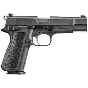 FN High Power 9mm 4.7 inch barrel black PVD two 17-round magazines zippered range bag