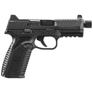FN 510 Tactical 10mm pistol with 4.71-inch threaded barrel in black finish
