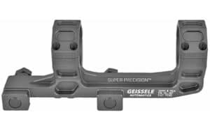 Geissele AR15 Super Precision 30mm extended scope mount and rings, black anodized