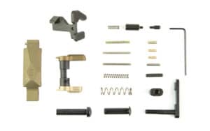 Geissele Ultra Duty Lower Parts Kit DDC for AR-15 with desert tan components