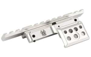 GG&G Ruger Mini-14 silver one-piece scope mount