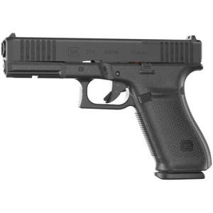 Glock G21 V MOS .45 ACP pistol, black, optics-ready, includes three 10-round magazines