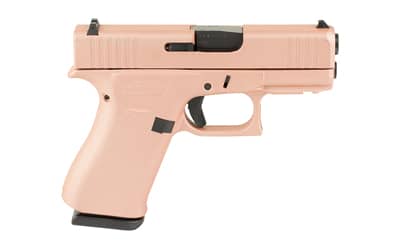 Glock G43X Rose Gold Skydas Cerakote, 9mm, 3.41in barrel, 10rd capacity