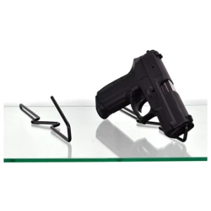 Gun Storage Solutions BACK KIKSTANDS 22CAL 10PK black handgun hangers, 10-pack