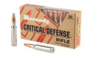 Hornady Critical Defense .308 Winchester 155 gr FTX 20 rd box