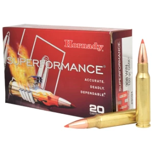 Hornady Superformance .308 Win 150 gr CX 20-round box rifle ammunition