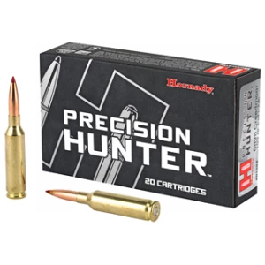Hornady Precision Hunter 6mm Creedmoor 103 gr ELD-X ammunition box, 20 rounds