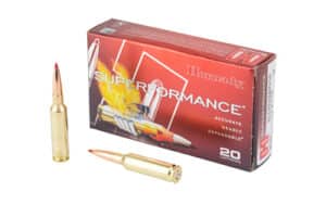 Hornady Superformance 25 Creedmoor 112gr CX polymer tip rifle ammunition 20rd box