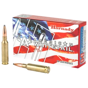Hornady American Whitetail 6.5 Creedmoor 129 gr InterLock Soft Point 20 rd box