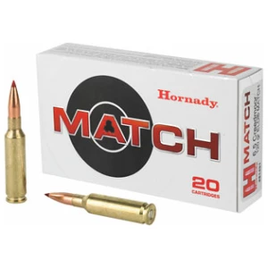 Hornady Match 6.5 Creedmoor 120 gr ELD Match 20-round box