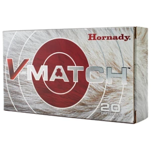 Hornady V-Match 6.5 Creedmoor 100 grain ELD-VT 20rd box packaging and rounds