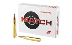 Hornady Match .338 Lapua Magnum 285 gr ELD Match 20-round box