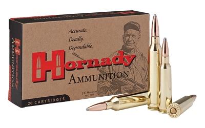 Hornady Custom CX .338 Lapua Magnum 240 gr ammunition box, 20 rounds per box