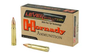 Hornady LEVERevolution .35 Remington 200 gr FTX ammunition, 20 round box