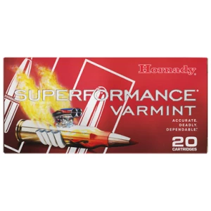 Hornady Superformance Varmint .223 WSSM 55gr V-MAX 20rd box product image