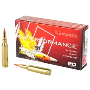 Box of Hornady Superformance .260 Rem 129 gr SST rifle ammunition - 20 rounds