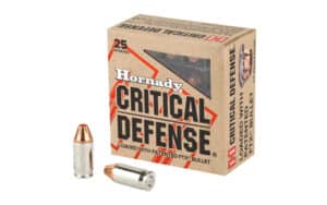 Hornady Critical Defense .380 ACP 90 gr FTX 25-round box