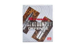 Hornady Backcountry Defense 9mm+P 138gr DGH 25rd box