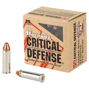 Hornady Critical Defense .38 Special 110 gr FTX 25-count box