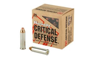 Hornady Critical Defense .357 Magnum 125 gr FTX ammunition 25-round box