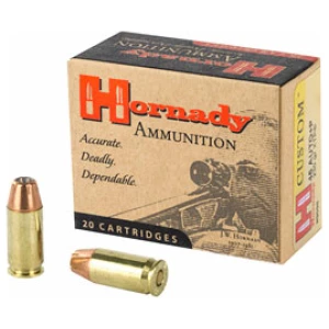 Hornady Custom .45 ACP +P 230 gr XTP Jacketed Hollow Point 20 rd box