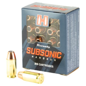 Hornady Subsonic Handgun .45 ACP 230 gr XTP 20-round box