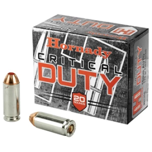 Hornady Critical Duty 10mm 175 gr FlexLock ammunition box