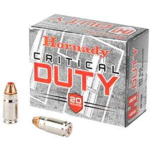 Hornady Critical Duty .357 Sig 135 gr FlexLock ammunition box