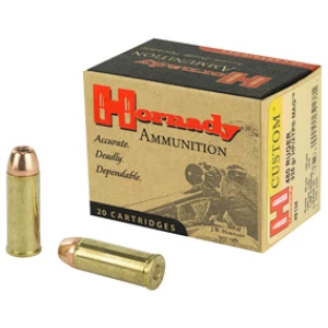 Hornady Custom .480 Ruger 325 gr XTP Mag 20-round box