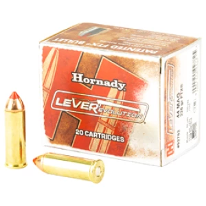 Hornady LEVERevolution .44 Rem Mag 225gr FTX 20rd box product image