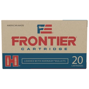 Hornady Frontier .300 AAC Blackout 208 gr FMJ 20rd ammunition box