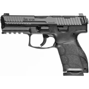 Heckler & Koch VP9A1 K compact 9mm pistol, optic-ready slide, black polymer frame