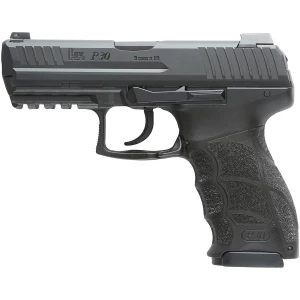 H&K P30 V1 LEM 9mm pistol 3.85 inch barrel matte black with two magazines