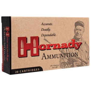 Hornady Custom .358 Win 200 gr SP rifle ammunition box — 20 rounds