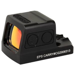 Holosun EPS Carry GR 2 MOA green enclosed pistol sight, black finish