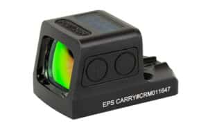 Holosun EPS Carry MRS enclosed pistol red dot sight, black matte, 2 MOA dot with 32 MOA circle