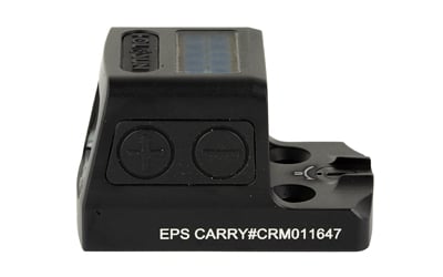 Holosun EPS Carry MRS enclosed pistol red dot sight, black matte, 2 MOA dot with 32 MOA circle