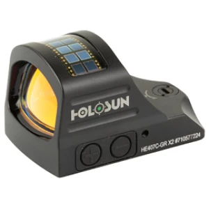 Holosun HE407C-GR X2 2 MOA green dot reflex sight black anodized