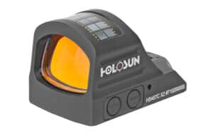 Holosun HS407C-X2 red dot reflex sight, black anodized, 0.63x0.91 window